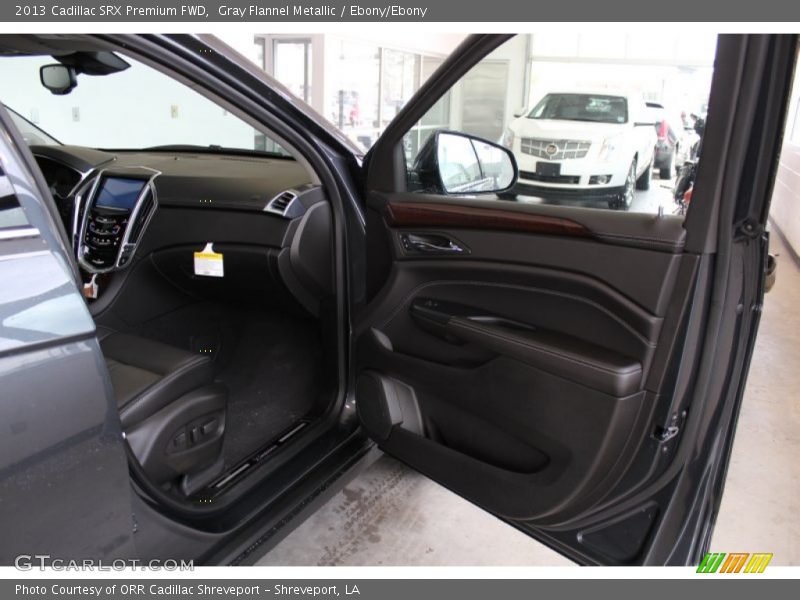 Gray Flannel Metallic / Ebony/Ebony 2013 Cadillac SRX Premium FWD