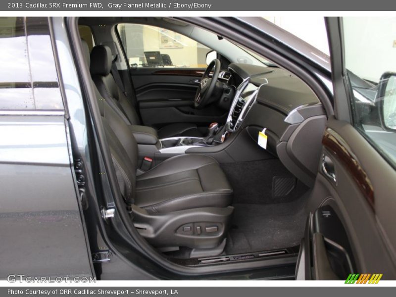 Gray Flannel Metallic / Ebony/Ebony 2013 Cadillac SRX Premium FWD