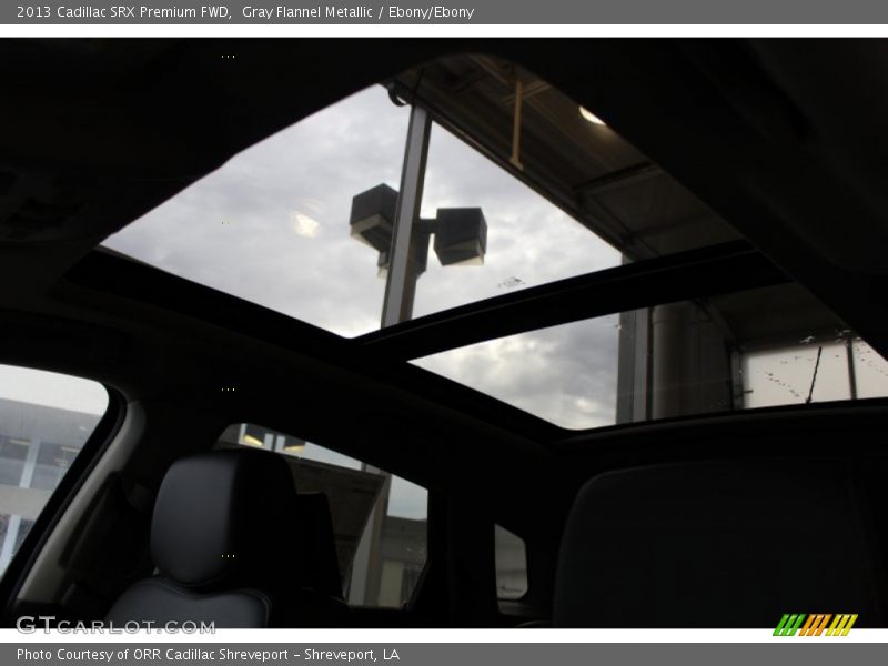 Gray Flannel Metallic / Ebony/Ebony 2013 Cadillac SRX Premium FWD