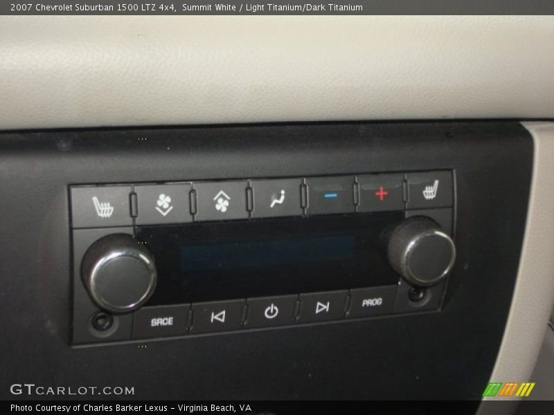 Summit White / Light Titanium/Dark Titanium 2007 Chevrolet Suburban 1500 LTZ 4x4