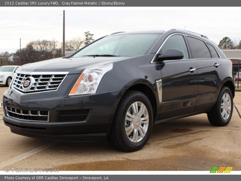 Gray Flannel Metallic / Ebony/Ebony 2013 Cadillac SRX Luxury FWD