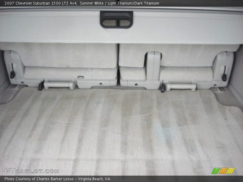 Summit White / Light Titanium/Dark Titanium 2007 Chevrolet Suburban 1500 LTZ 4x4