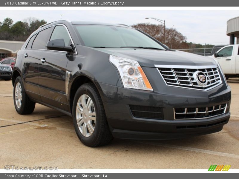 Gray Flannel Metallic / Ebony/Ebony 2013 Cadillac SRX Luxury FWD