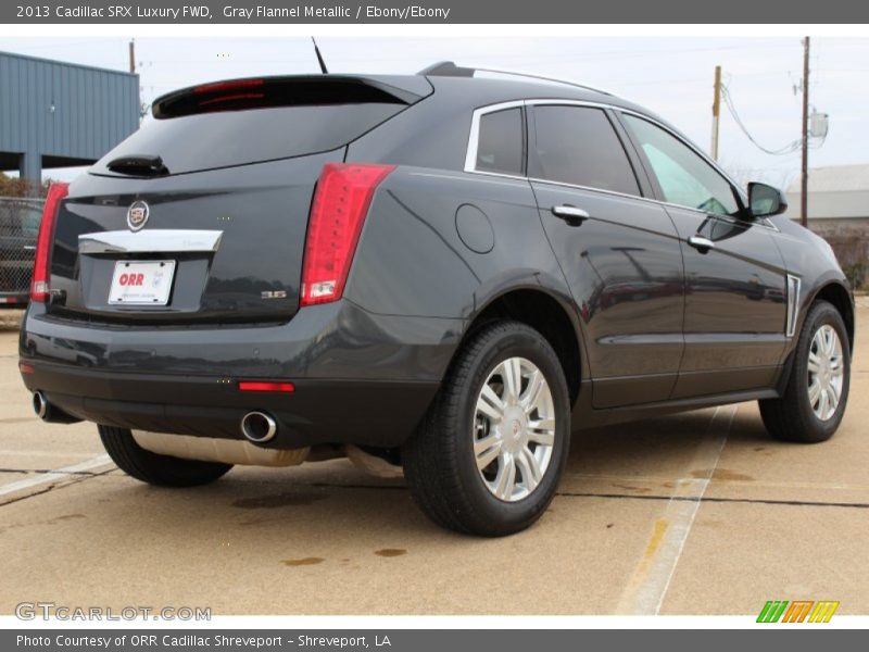 Gray Flannel Metallic / Ebony/Ebony 2013 Cadillac SRX Luxury FWD