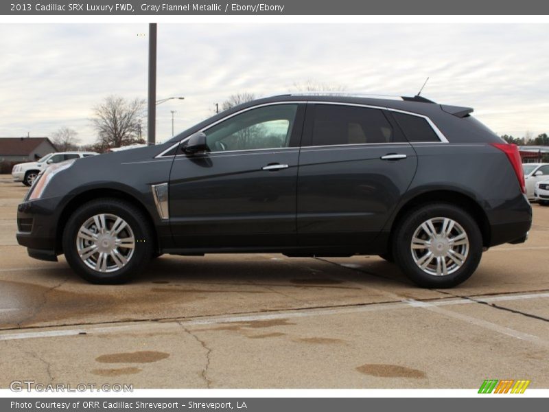 Gray Flannel Metallic / Ebony/Ebony 2013 Cadillac SRX Luxury FWD