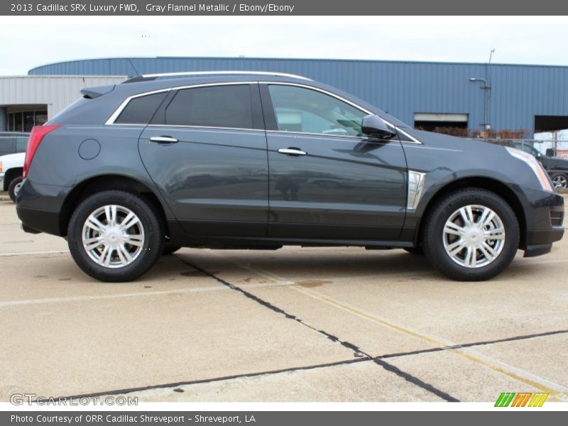 Gray Flannel Metallic / Ebony/Ebony 2013 Cadillac SRX Luxury FWD