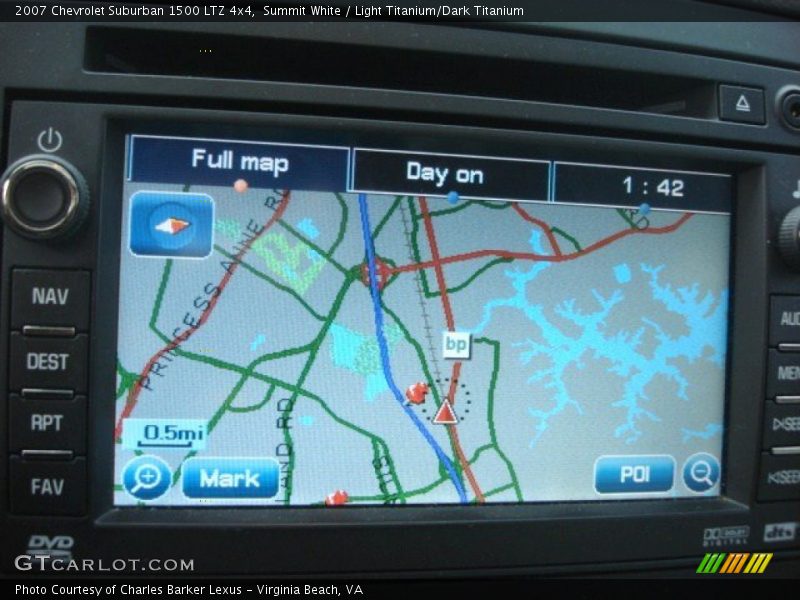 Summit White / Light Titanium/Dark Titanium 2007 Chevrolet Suburban 1500 LTZ 4x4