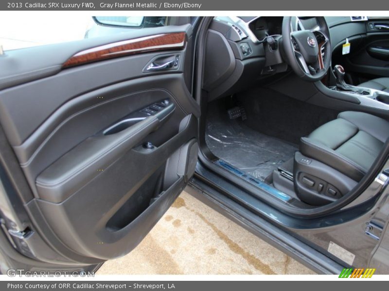 Gray Flannel Metallic / Ebony/Ebony 2013 Cadillac SRX Luxury FWD