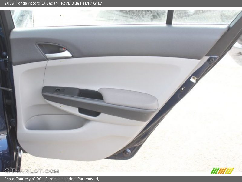 Royal Blue Pearl / Gray 2009 Honda Accord LX Sedan