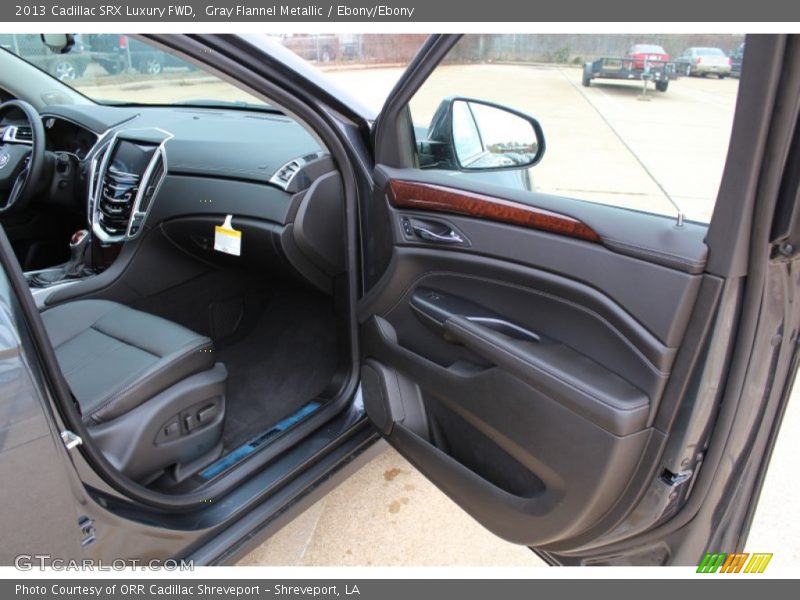 Gray Flannel Metallic / Ebony/Ebony 2013 Cadillac SRX Luxury FWD