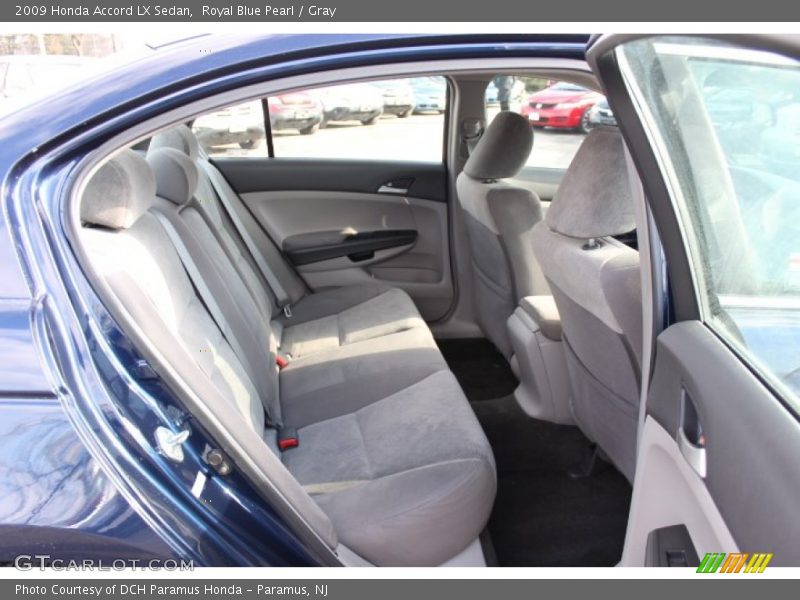 Royal Blue Pearl / Gray 2009 Honda Accord LX Sedan