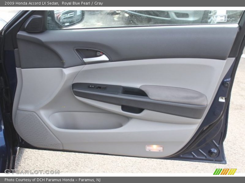 Royal Blue Pearl / Gray 2009 Honda Accord LX Sedan