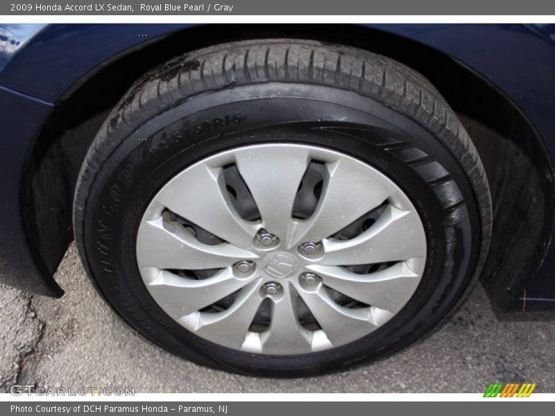 Royal Blue Pearl / Gray 2009 Honda Accord LX Sedan