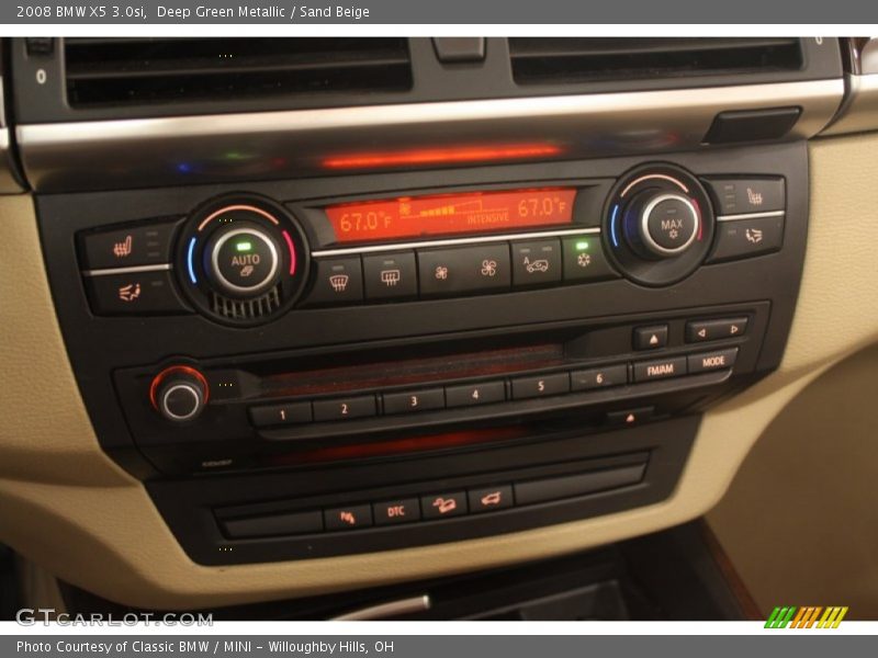 Deep Green Metallic / Sand Beige 2008 BMW X5 3.0si