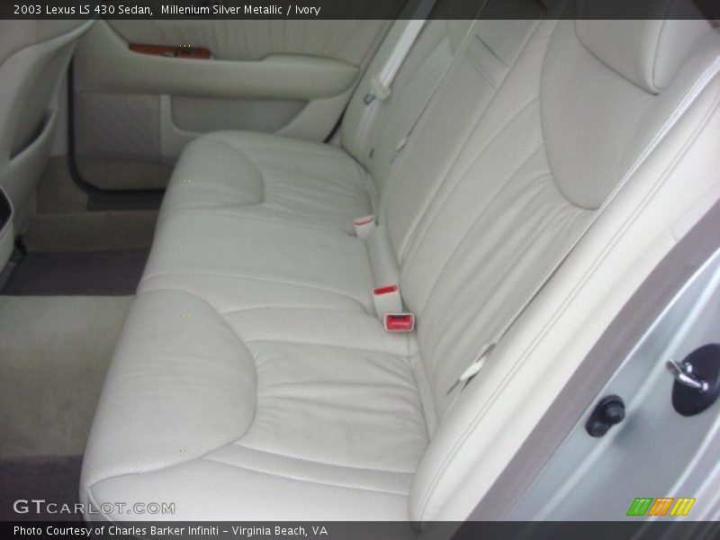 Millenium Silver Metallic / Ivory 2003 Lexus LS 430 Sedan