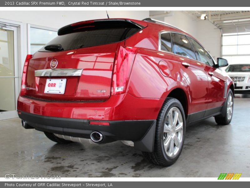 Crystal Red Tintcoat / Shale/Brownstone 2013 Cadillac SRX Premium FWD
