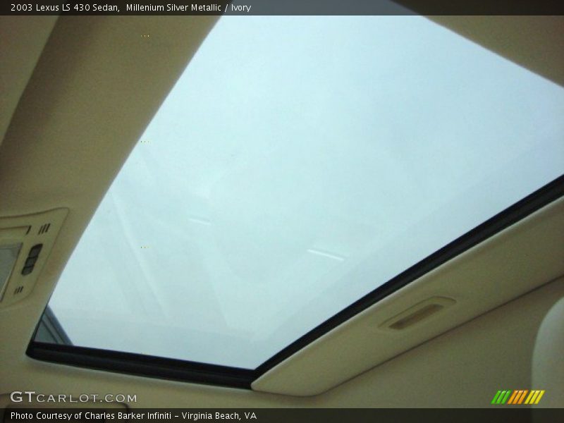 Millenium Silver Metallic / Ivory 2003 Lexus LS 430 Sedan