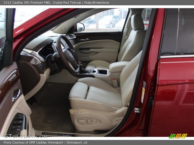 Crystal Red Tintcoat / Shale/Brownstone 2013 Cadillac SRX Premium FWD