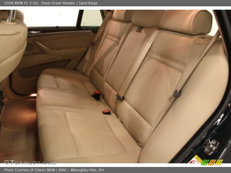 Deep Green Metallic / Sand Beige 2008 BMW X5 3.0si