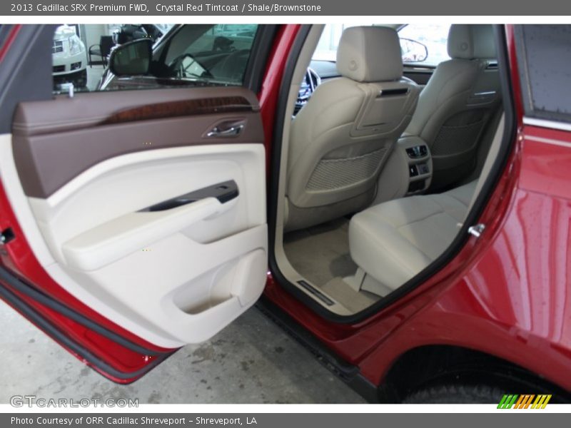 Crystal Red Tintcoat / Shale/Brownstone 2013 Cadillac SRX Premium FWD