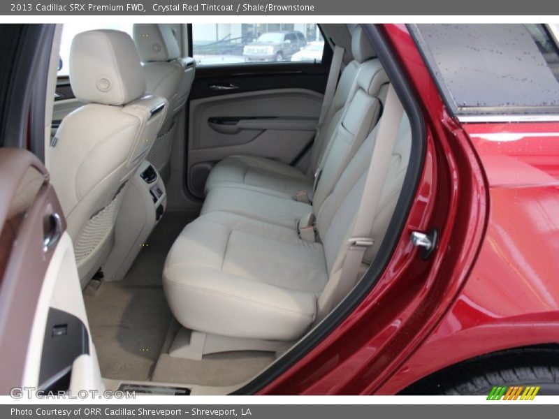 Crystal Red Tintcoat / Shale/Brownstone 2013 Cadillac SRX Premium FWD