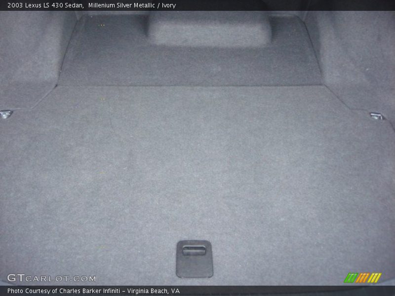Millenium Silver Metallic / Ivory 2003 Lexus LS 430 Sedan