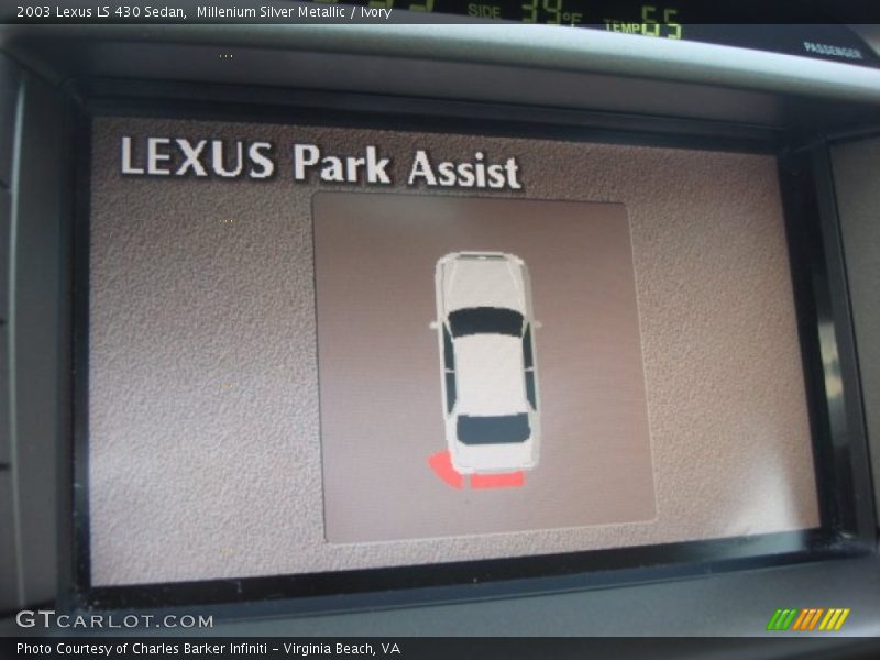 Millenium Silver Metallic / Ivory 2003 Lexus LS 430 Sedan