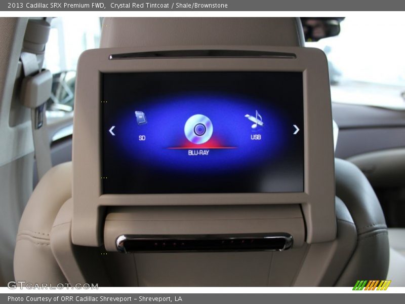 Crystal Red Tintcoat / Shale/Brownstone 2013 Cadillac SRX Premium FWD