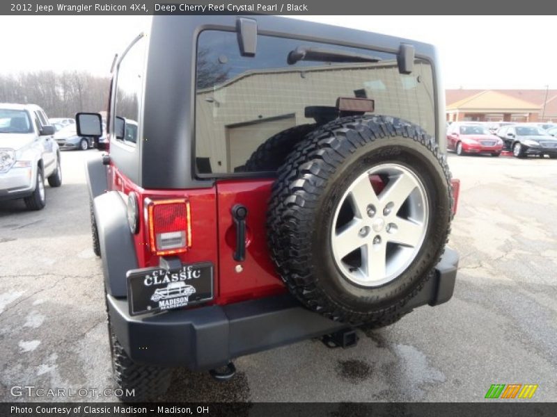 Deep Cherry Red Crystal Pearl / Black 2012 Jeep Wrangler Rubicon 4X4