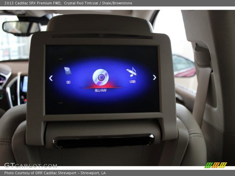 Crystal Red Tintcoat / Shale/Brownstone 2013 Cadillac SRX Premium FWD