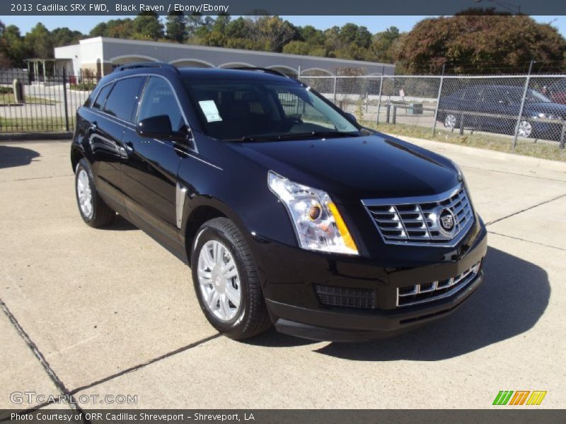 Black Raven / Ebony/Ebony 2013 Cadillac SRX FWD
