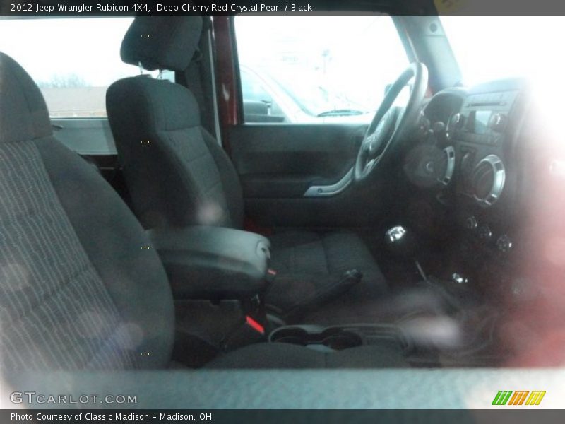 Deep Cherry Red Crystal Pearl / Black 2012 Jeep Wrangler Rubicon 4X4