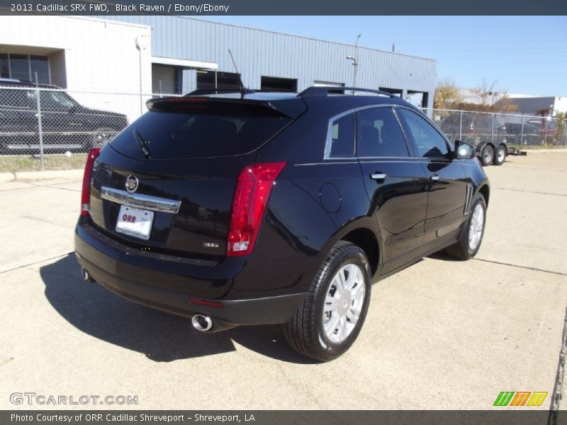 Black Raven / Ebony/Ebony 2013 Cadillac SRX FWD
