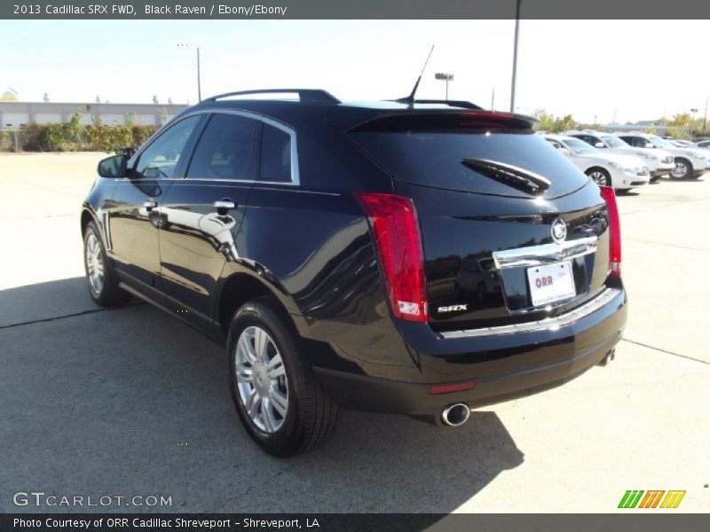 Black Raven / Ebony/Ebony 2013 Cadillac SRX FWD