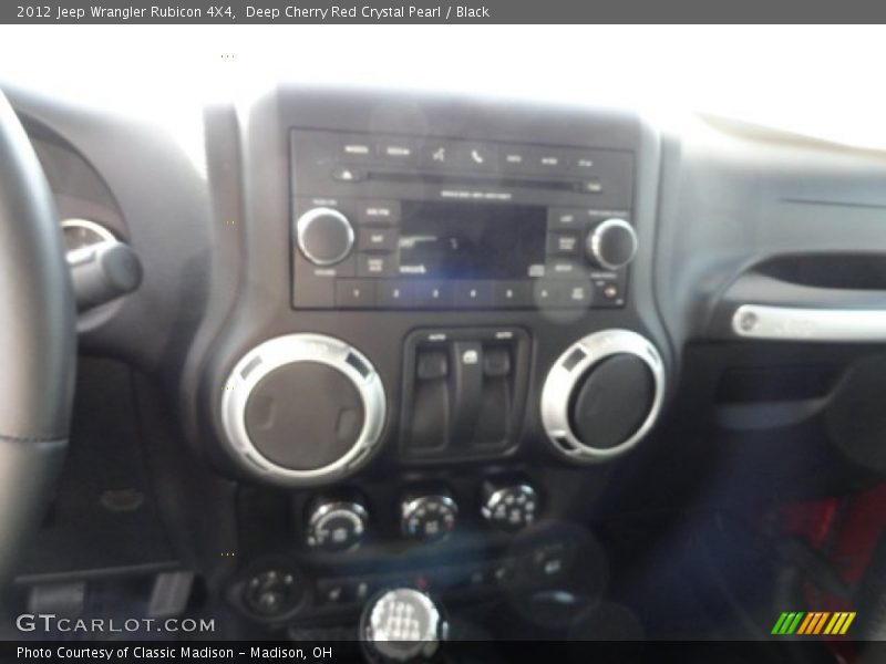 Deep Cherry Red Crystal Pearl / Black 2012 Jeep Wrangler Rubicon 4X4