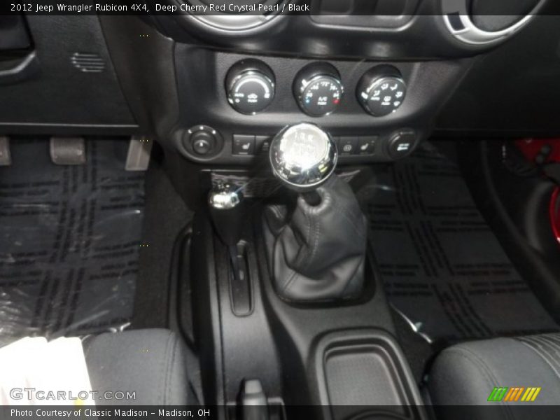 Deep Cherry Red Crystal Pearl / Black 2012 Jeep Wrangler Rubicon 4X4