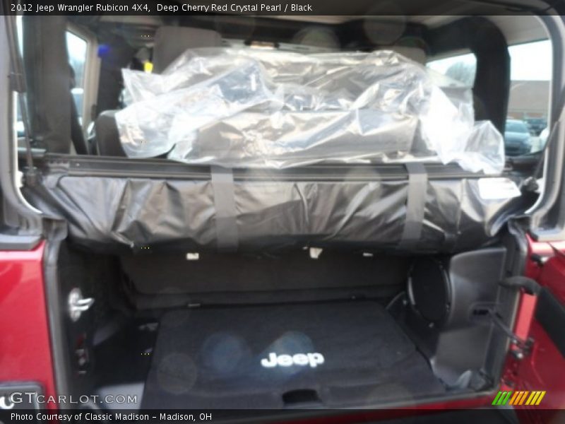 Deep Cherry Red Crystal Pearl / Black 2012 Jeep Wrangler Rubicon 4X4