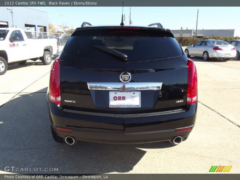 Black Raven / Ebony/Ebony 2013 Cadillac SRX FWD