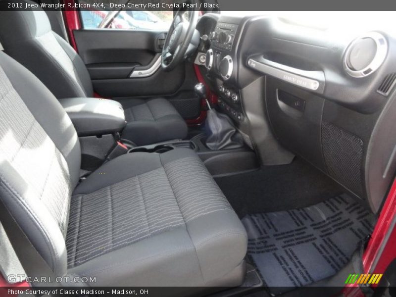 Deep Cherry Red Crystal Pearl / Black 2012 Jeep Wrangler Rubicon 4X4