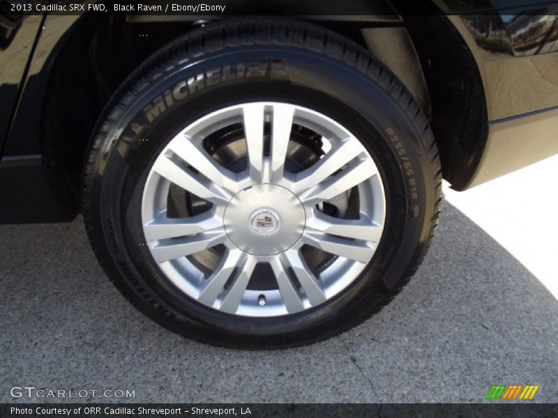 Black Raven / Ebony/Ebony 2013 Cadillac SRX FWD
