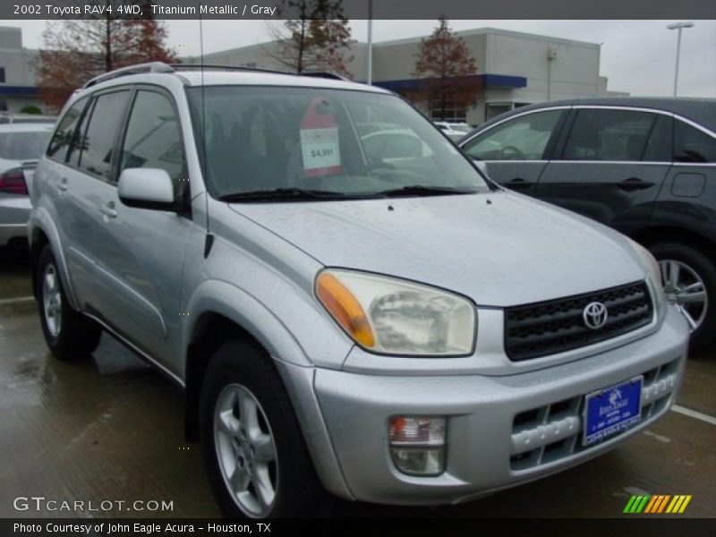 Titanium Metallic / Gray 2002 Toyota RAV4 4WD
