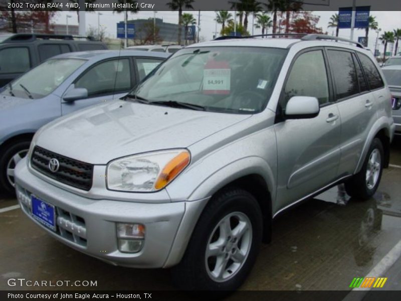 Titanium Metallic / Gray 2002 Toyota RAV4 4WD