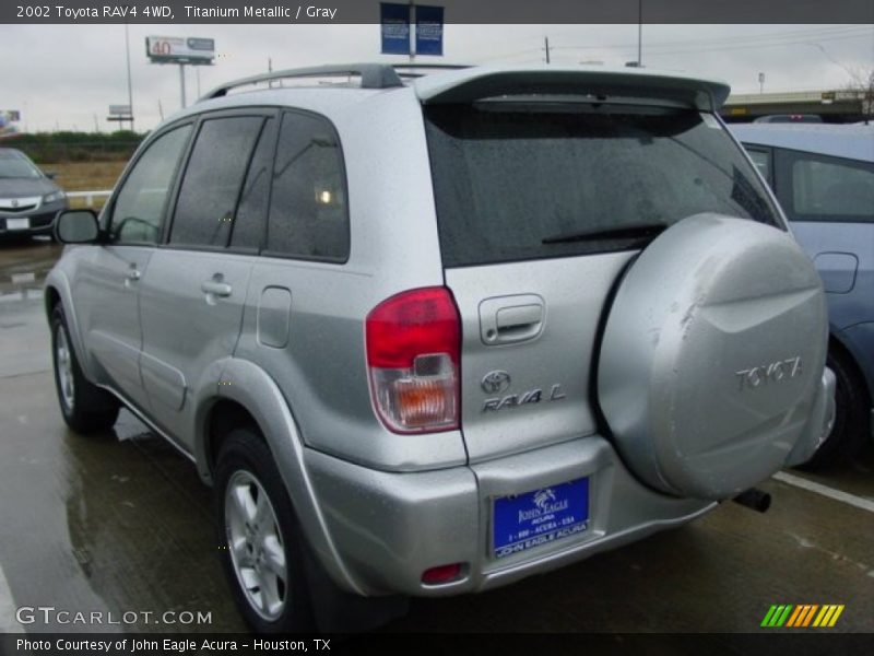 Titanium Metallic / Gray 2002 Toyota RAV4 4WD