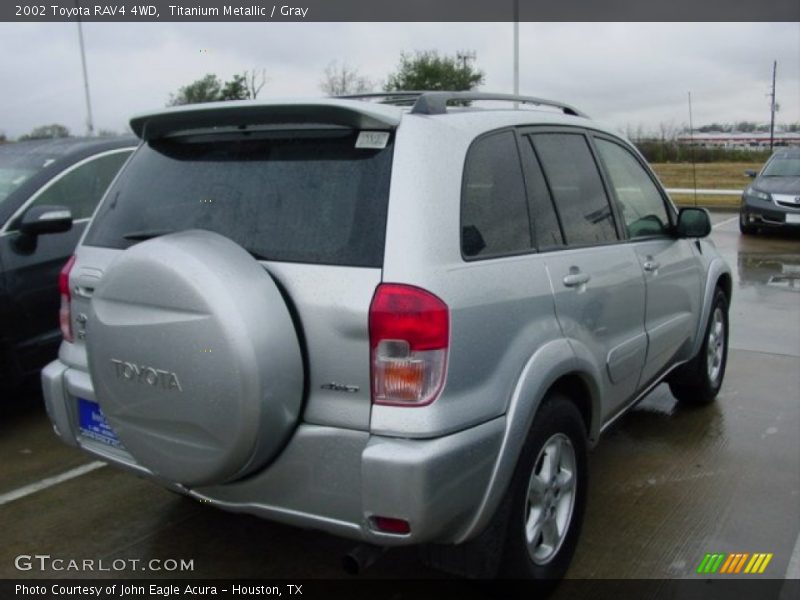Titanium Metallic / Gray 2002 Toyota RAV4 4WD