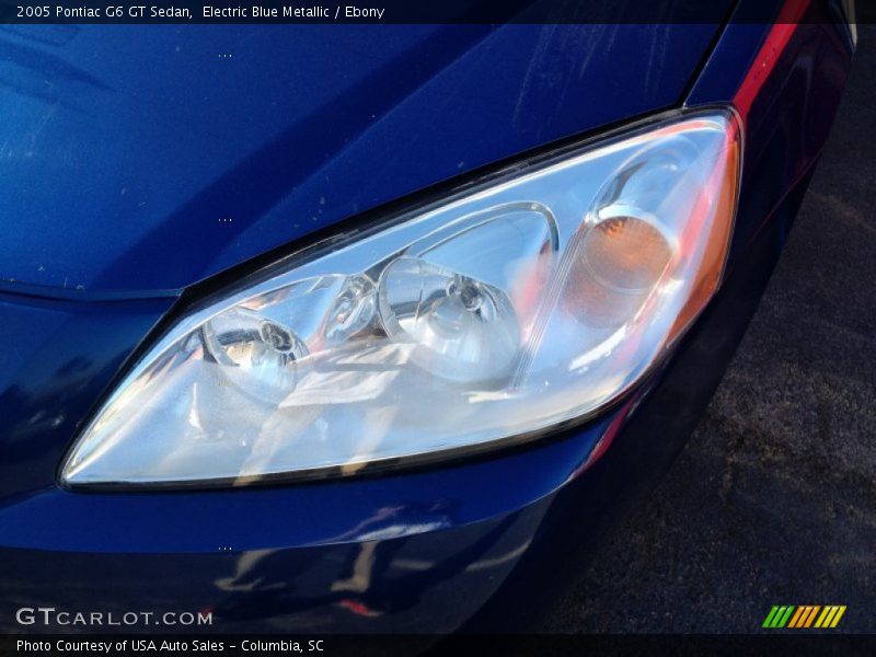 Electric Blue Metallic / Ebony 2005 Pontiac G6 GT Sedan