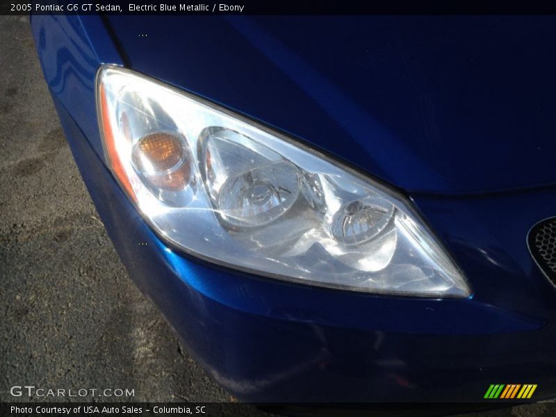 Electric Blue Metallic / Ebony 2005 Pontiac G6 GT Sedan