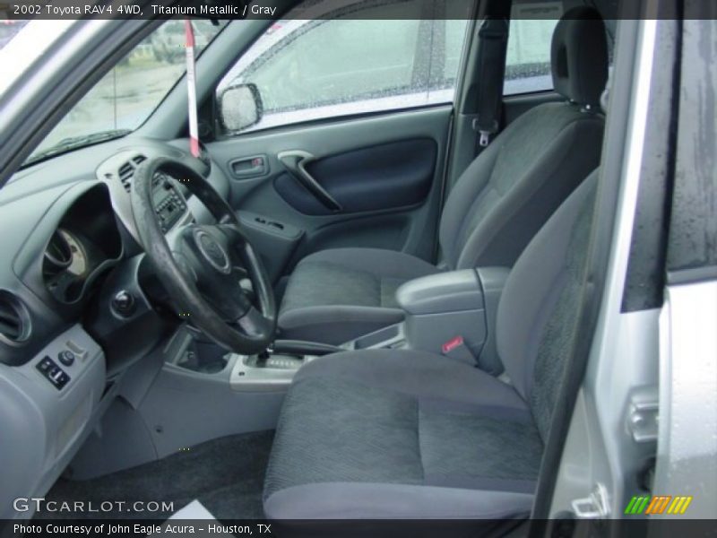 Titanium Metallic / Gray 2002 Toyota RAV4 4WD