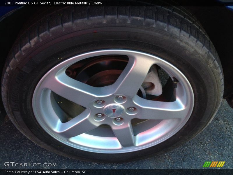 Electric Blue Metallic / Ebony 2005 Pontiac G6 GT Sedan