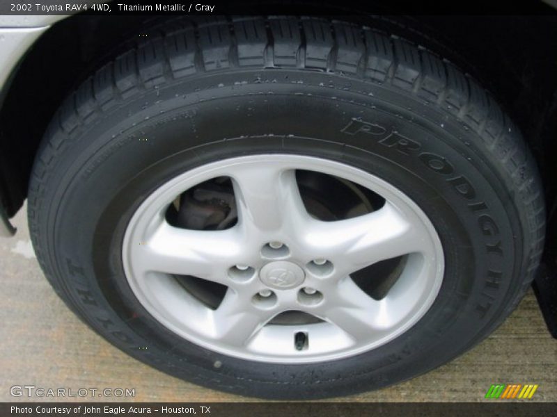 Titanium Metallic / Gray 2002 Toyota RAV4 4WD