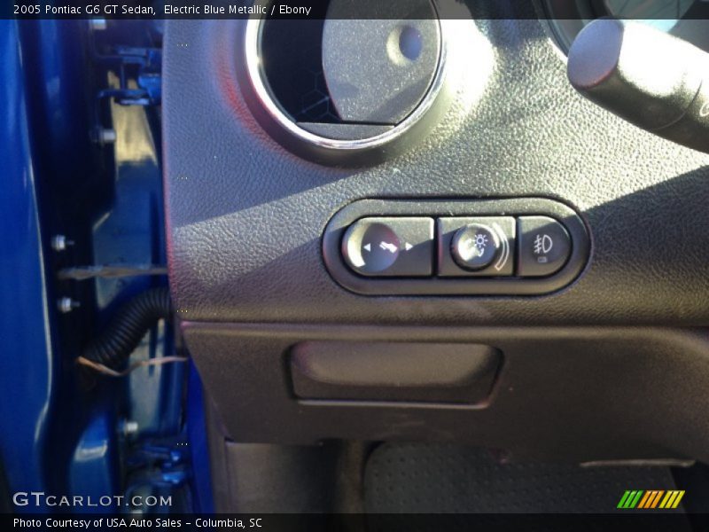 Electric Blue Metallic / Ebony 2005 Pontiac G6 GT Sedan